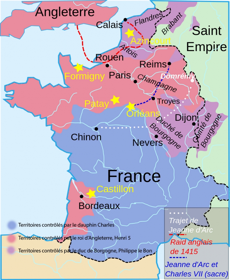 La France en 1429