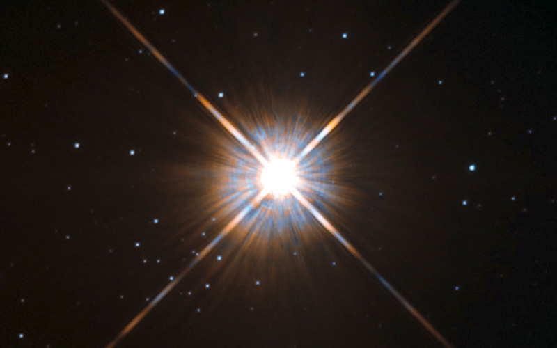 Proxima du centaure, Hubble